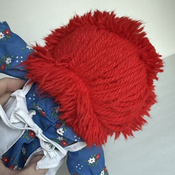 Set of 2 Playskool Vintage 80s Raggedy Ann Doll and Raggedy Andy Doll 12" *READ* - Picture 13 of 16